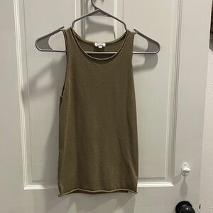 Splendid Khaki Tank Top